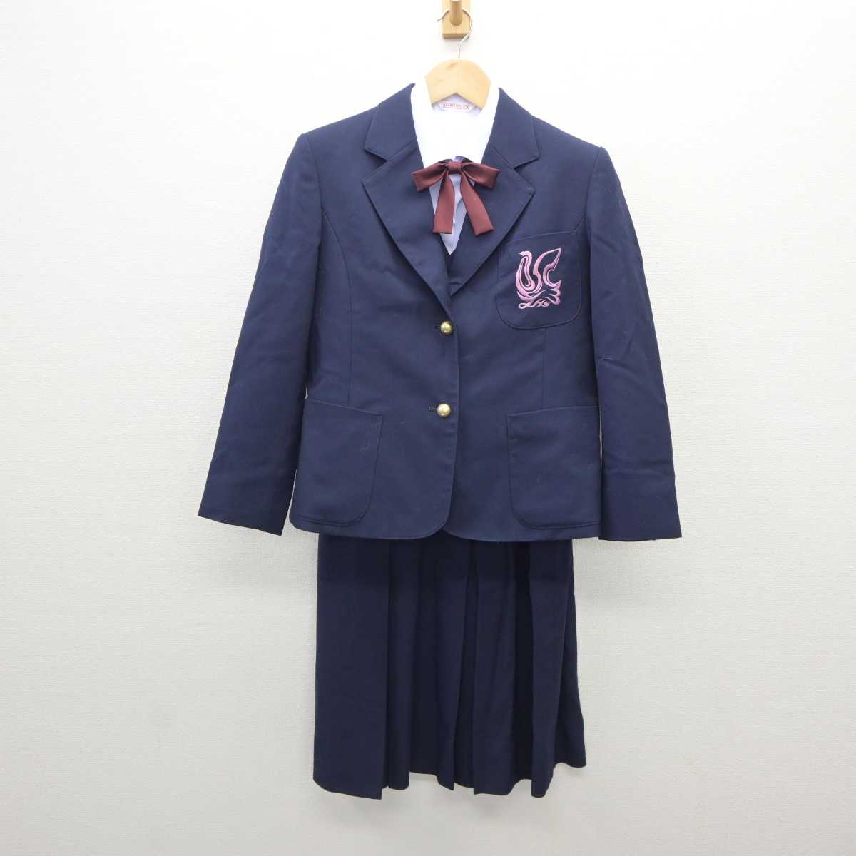 中古】奈良県 高田高等学校 女子制服 6点 (ブレザー・ベスト・シャツ・スカート) sf035668 | 中古制服通販パレイド