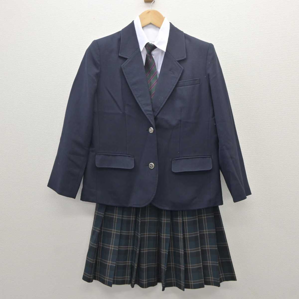 中古】兵庫県 三田西陵高等学校 女子制服 4点 (ブレザー・シャツ・スカート) sf035705 | 中古制服通販パレイド