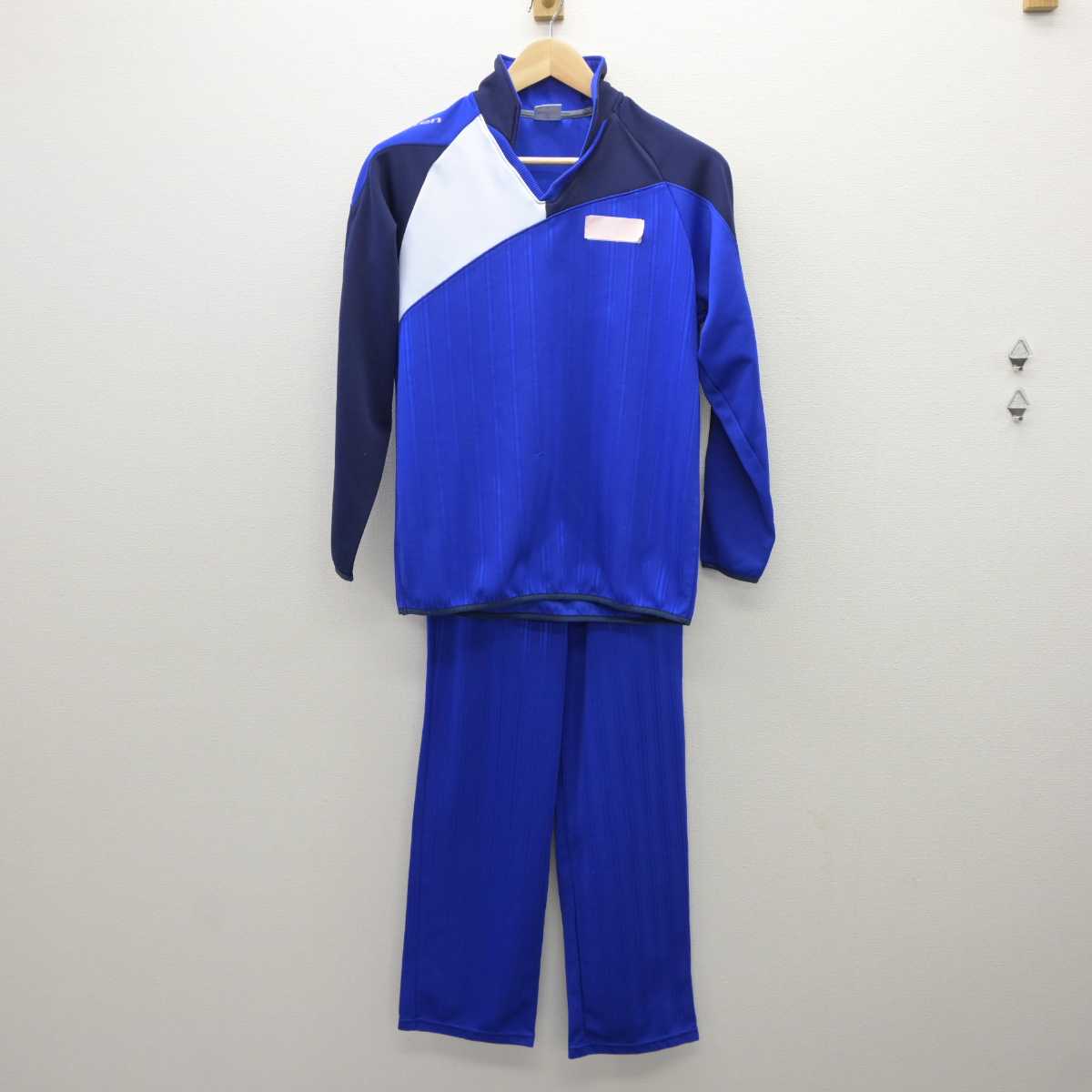中古】千葉県 高洲中学校 女子制服 2点 (ジャージ 上・ジャージ