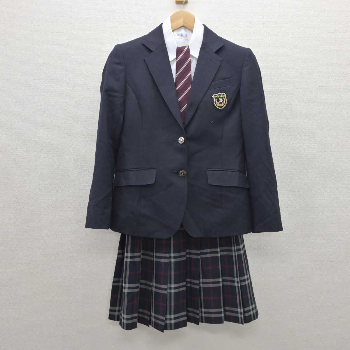 中古】東京都 駿台学園高等学校 女子制服 5点 (ブレザー・シャツ・スカート・スカート) sf035834 | 中古制服通販パレイド