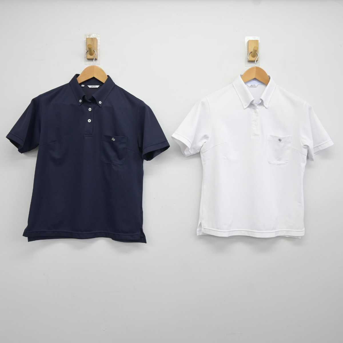中古】千葉県 東海大付属浦安高等学校 女子制服 2点 (シャツ
