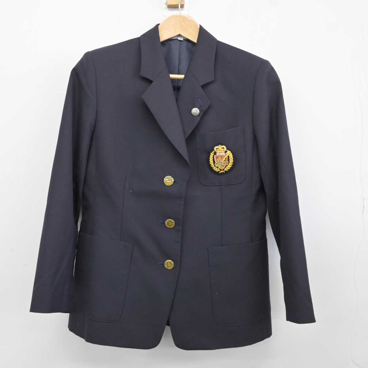 【中古】兵庫県 神戸女子大学 女子制服 1点 (ブレザー) sf040237