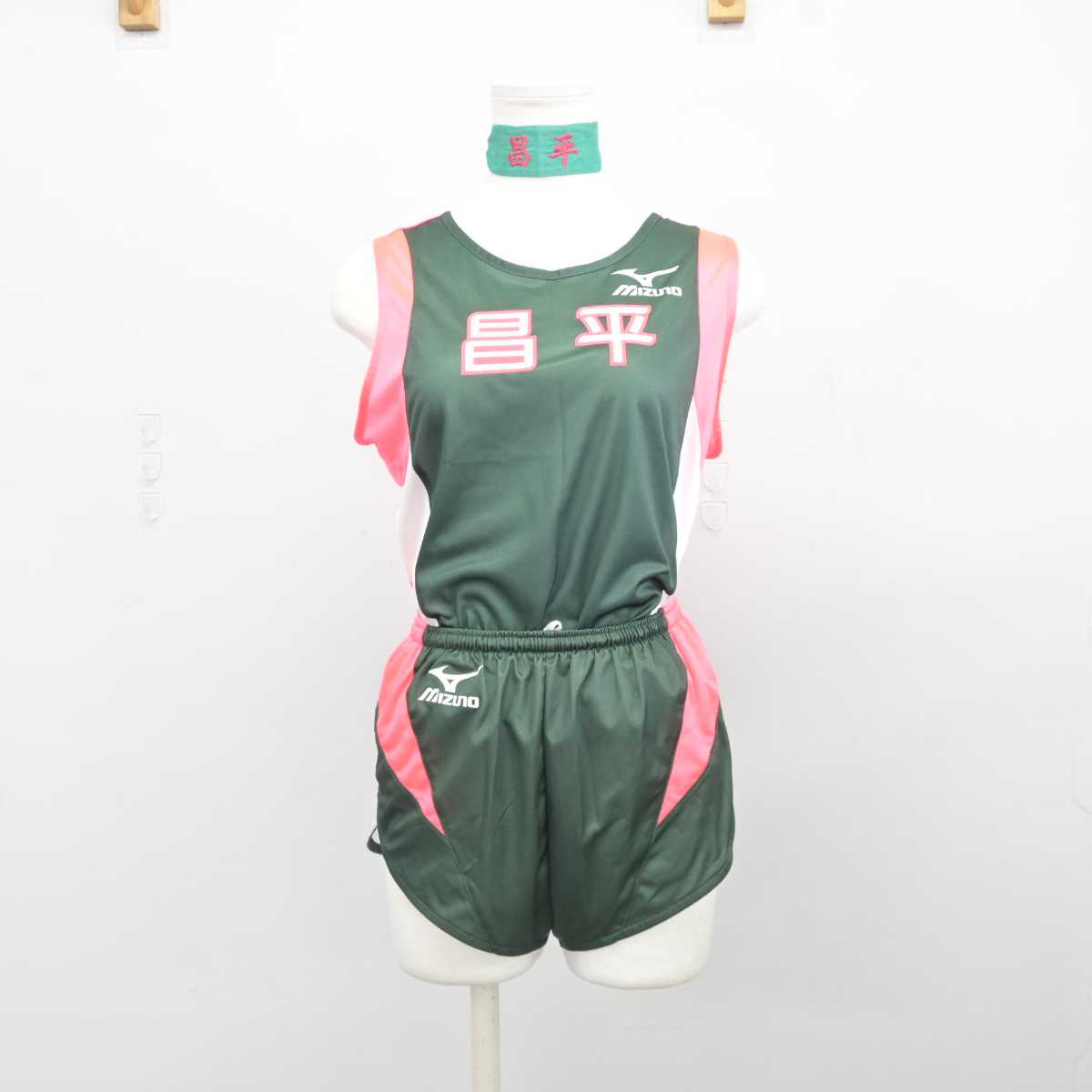 中古】埼玉県 昌平高等学校/陸上部ユニフォーム 女子制服 2点 (部活