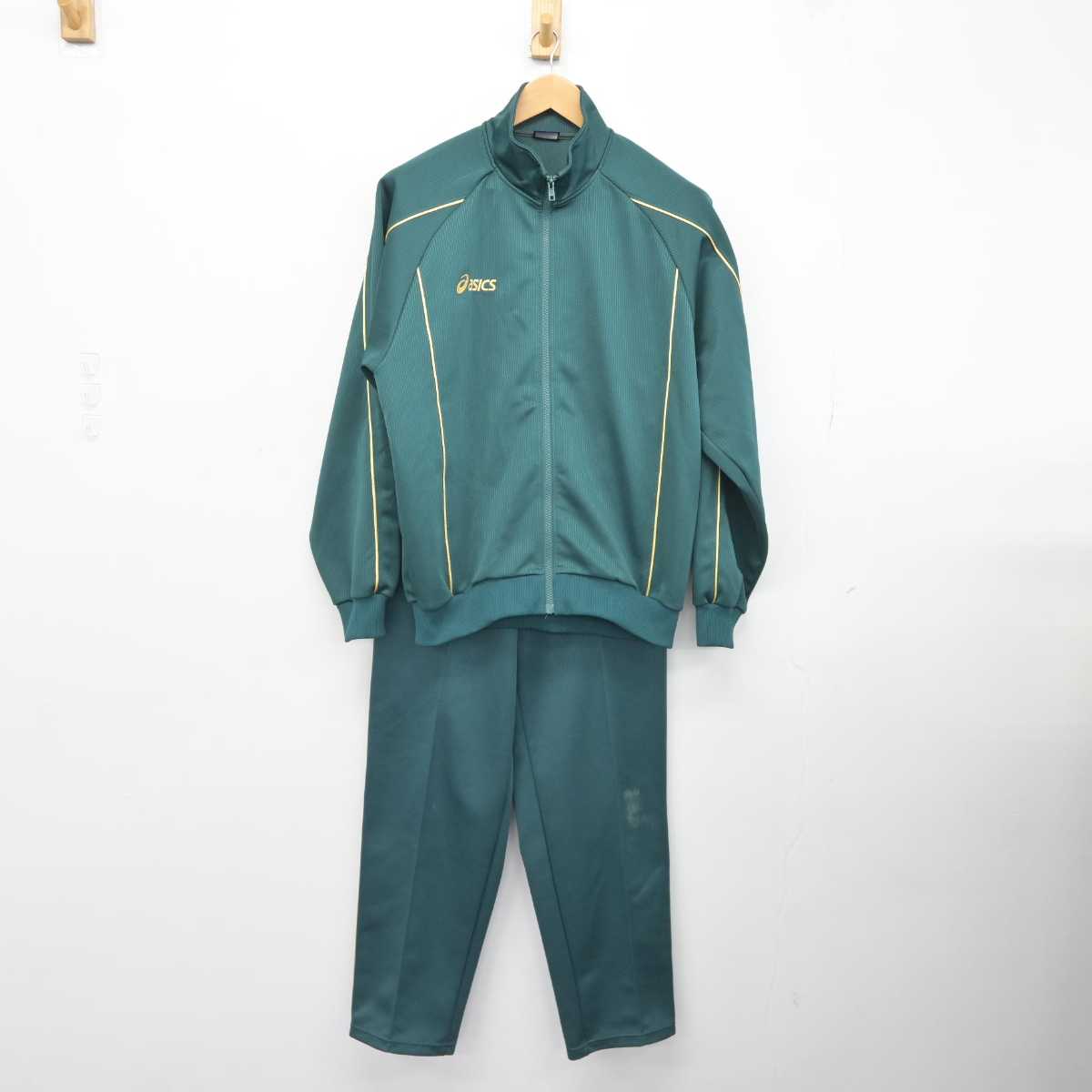 【中古】奈良県 奈良育英中学校高等学校 男子制服 2点 (ジャージ 上・ジャージ 下) sf040335