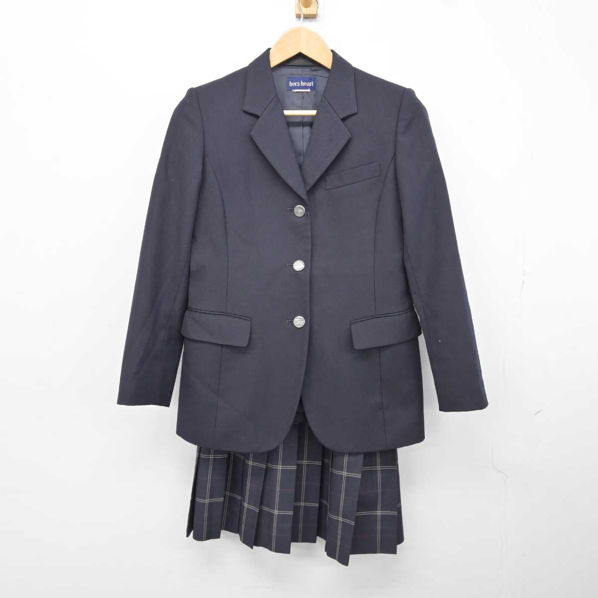 中古】東京都 駒澤大学高等学校 女子制服 2点 (ブレザー