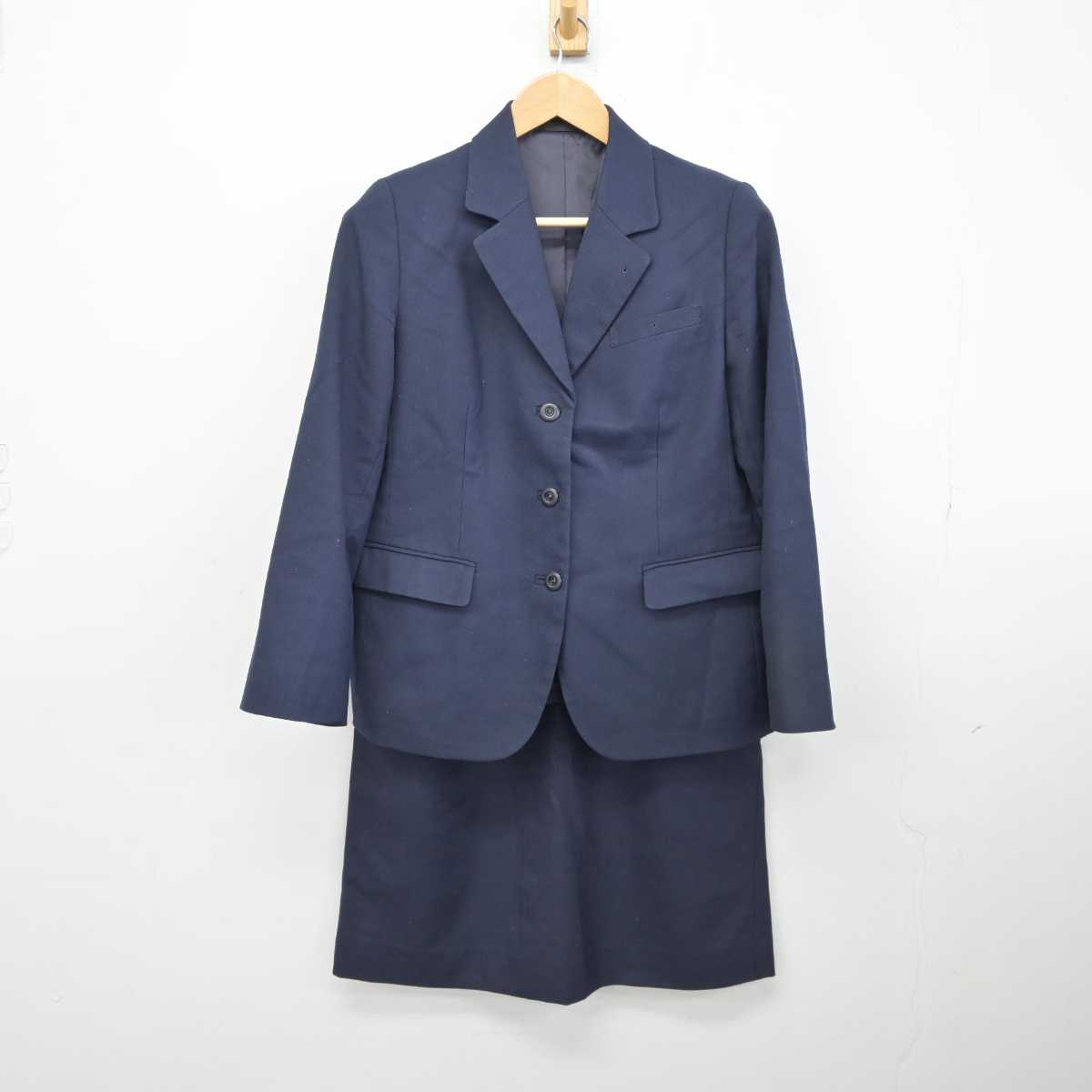 中古】福岡県 小倉商業高等学校 女子制服 2点 (ブレザー