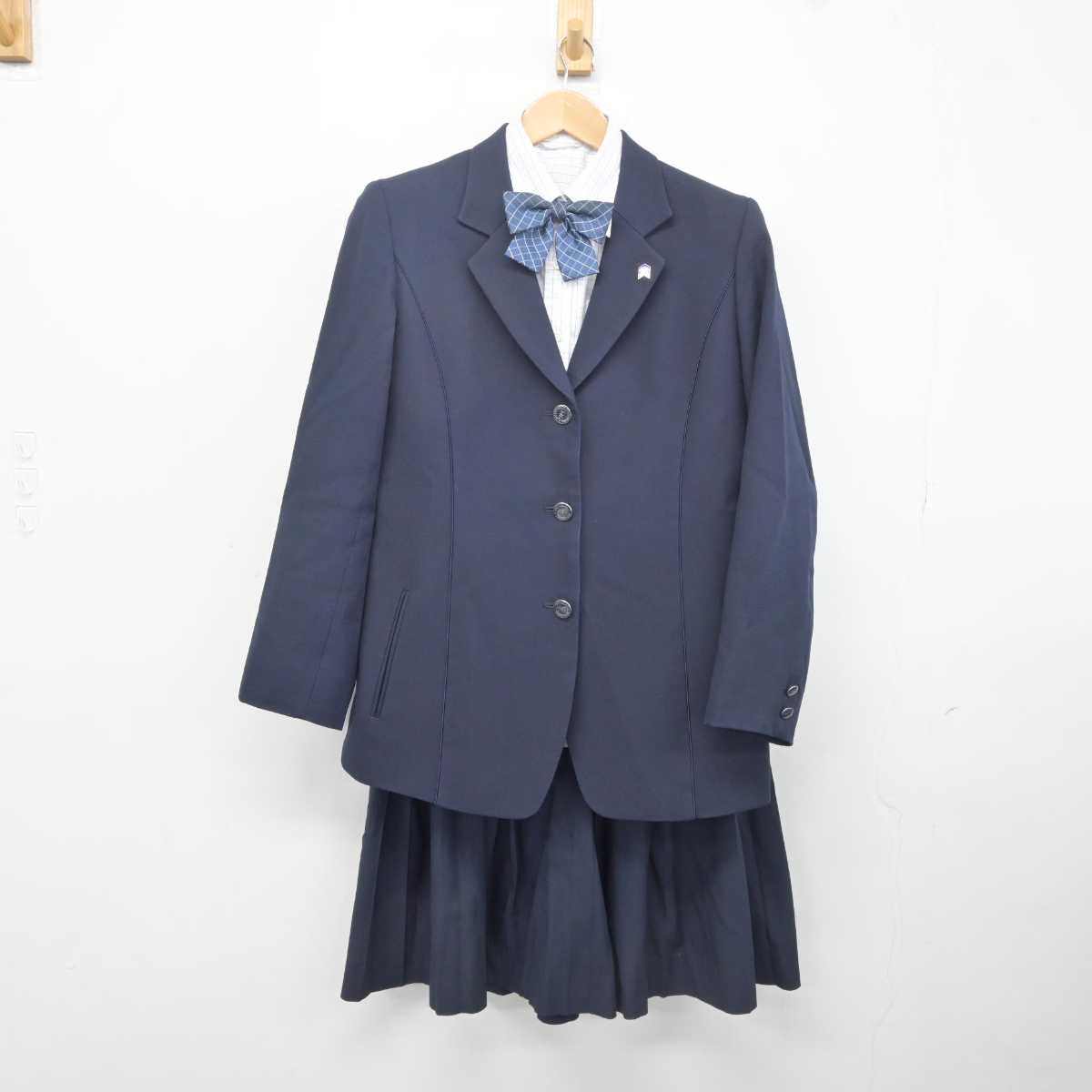 中古】大阪府 初芝富田林中学校・高等学校 女子制服 5点 (ブレザー・シャツ・スカート) sf040714 | 中古制服通販パレイド