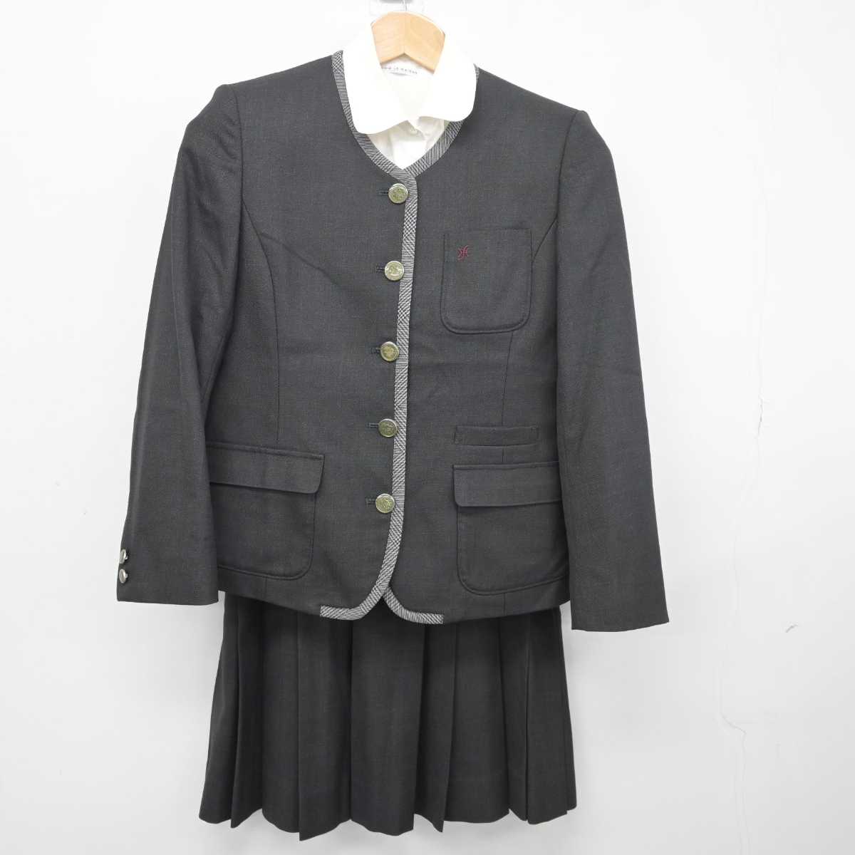 中古】広島県 広島翔洋高等学校 女子制服 3点 (ブレザー・シャツ・スカート) sf040832 | 中古制服通販パレイド