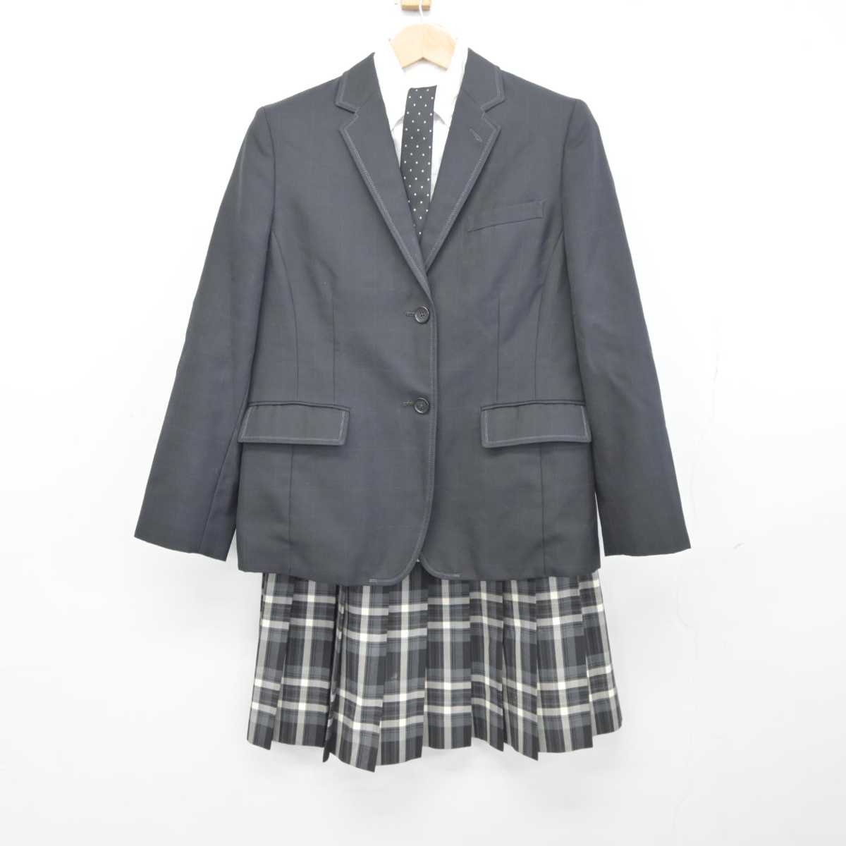 中古】神奈川県 平塚中等教育学校 女子制服 4点 (ブレザー・シャツ・スカート) sf040952 | 中古制服通販パレイド