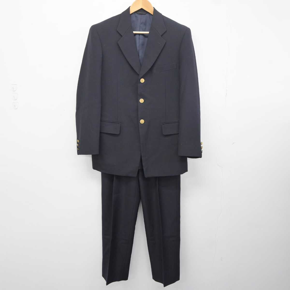 中古】岡山県 明誠学院高等学校 男子制服 2点 (ブレザー・ズボン) sf041020 | 中古制服通販パレイド