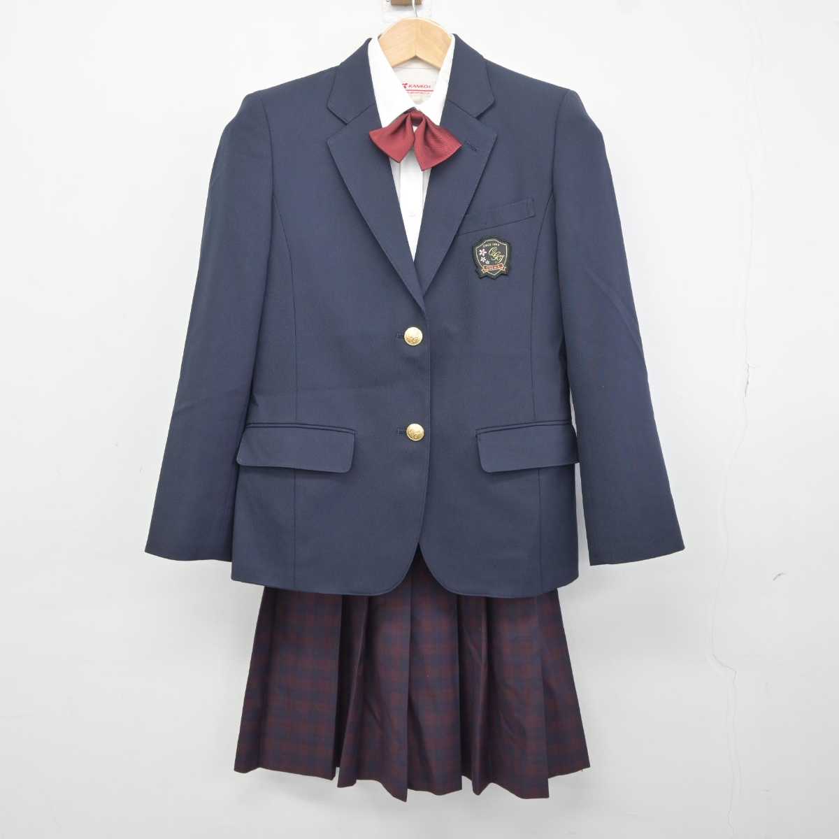 中古】佐賀県 小城高等学校 女子制服 4点 (ブレザー・シャツ・スカート) sf041040 | 中古制服通販パレイド