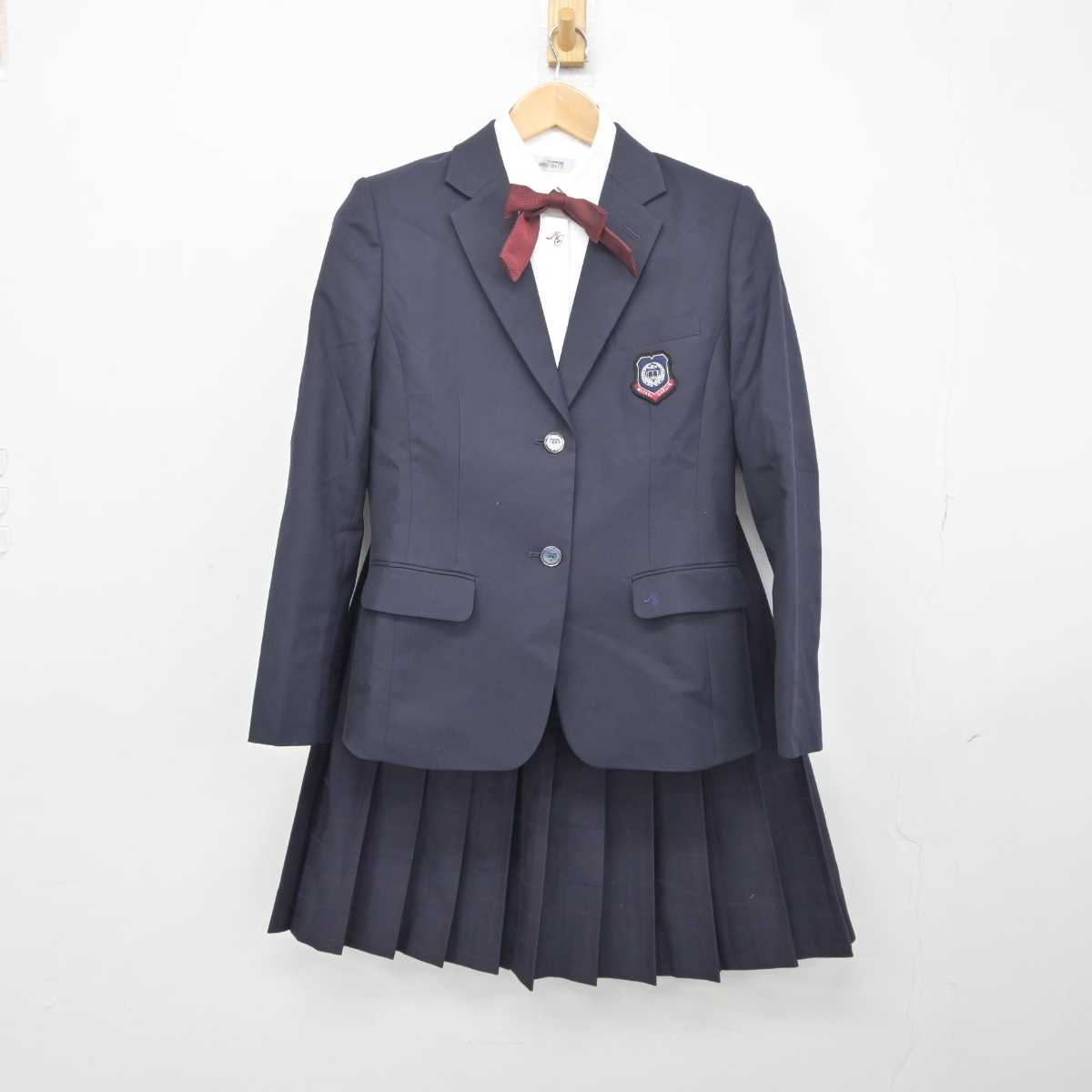 中古】宮城県 宮城学院中学校 女子制服 4点 (ブレザー・シャツ・スカート) sf041098 | 中古制服通販パレイド