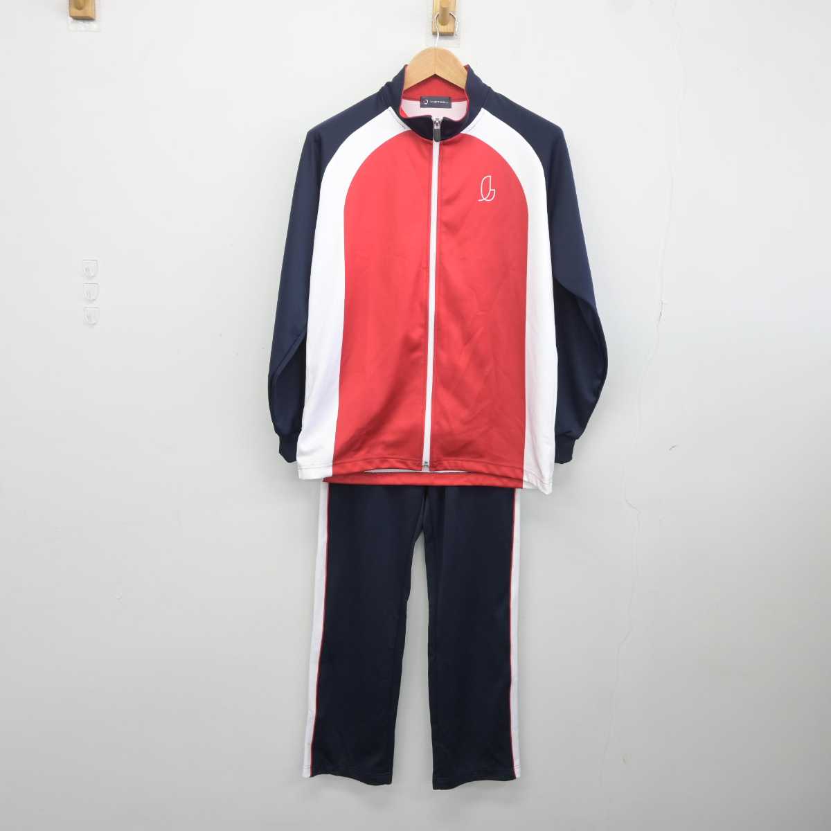 女子高生ジャージ ジャージ 体操服 上着 日本製 学販品 2本ライン 160 165 170 175