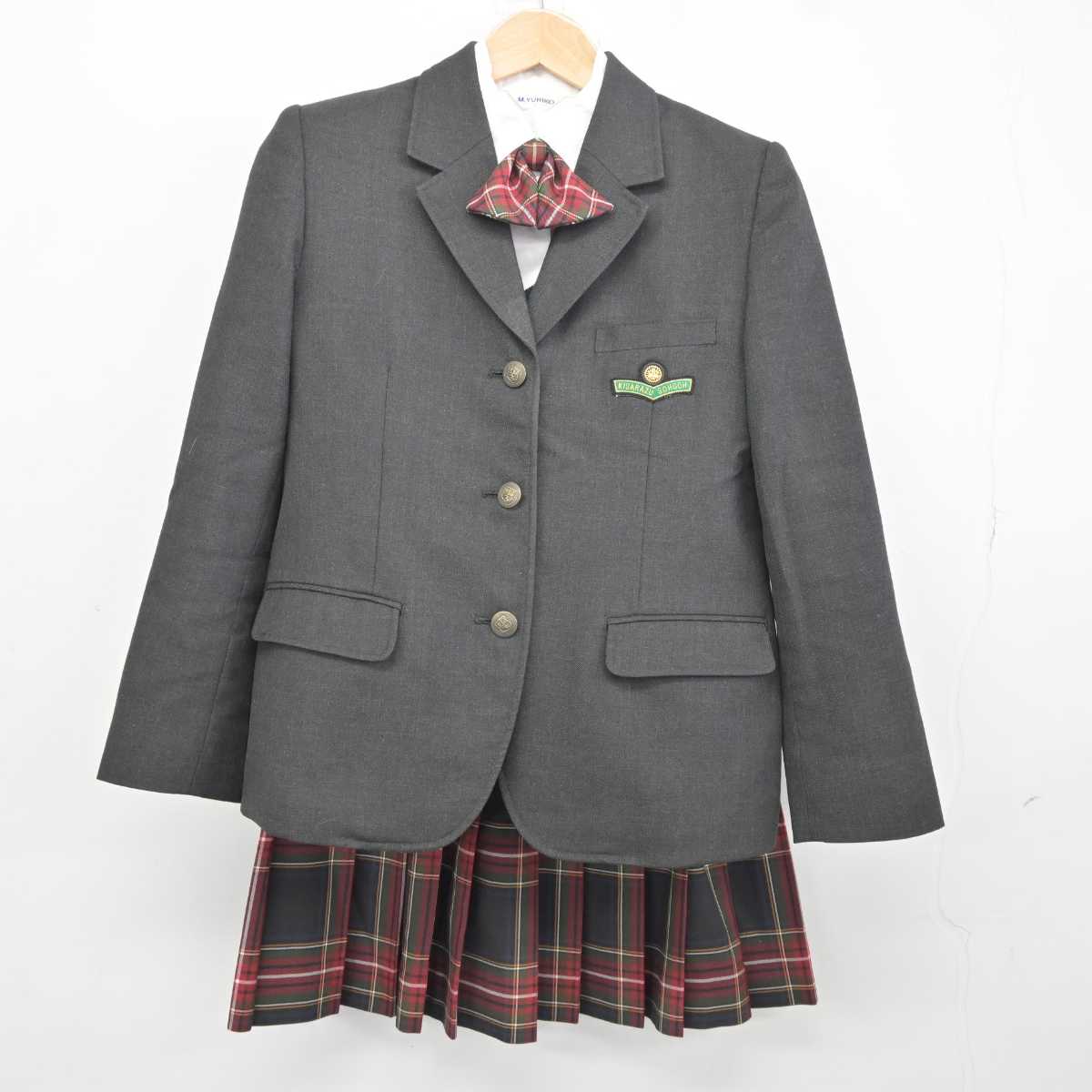 中古】千葉県 木更津総合高等学校 女子制服 6点 (ブレザー・シャツ・ニット・スカート) sf041512 | 中古制服通販パレイド