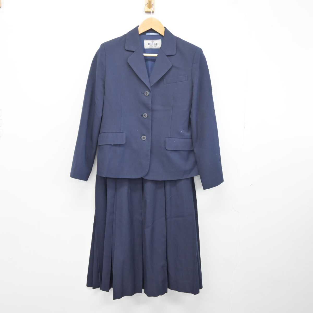 中古】静岡県 浜松商業高等学校 女子制服 3点 (ブレザー 中古】静岡県 浜松商業高等学校 女子制服 3点 (ブレザー