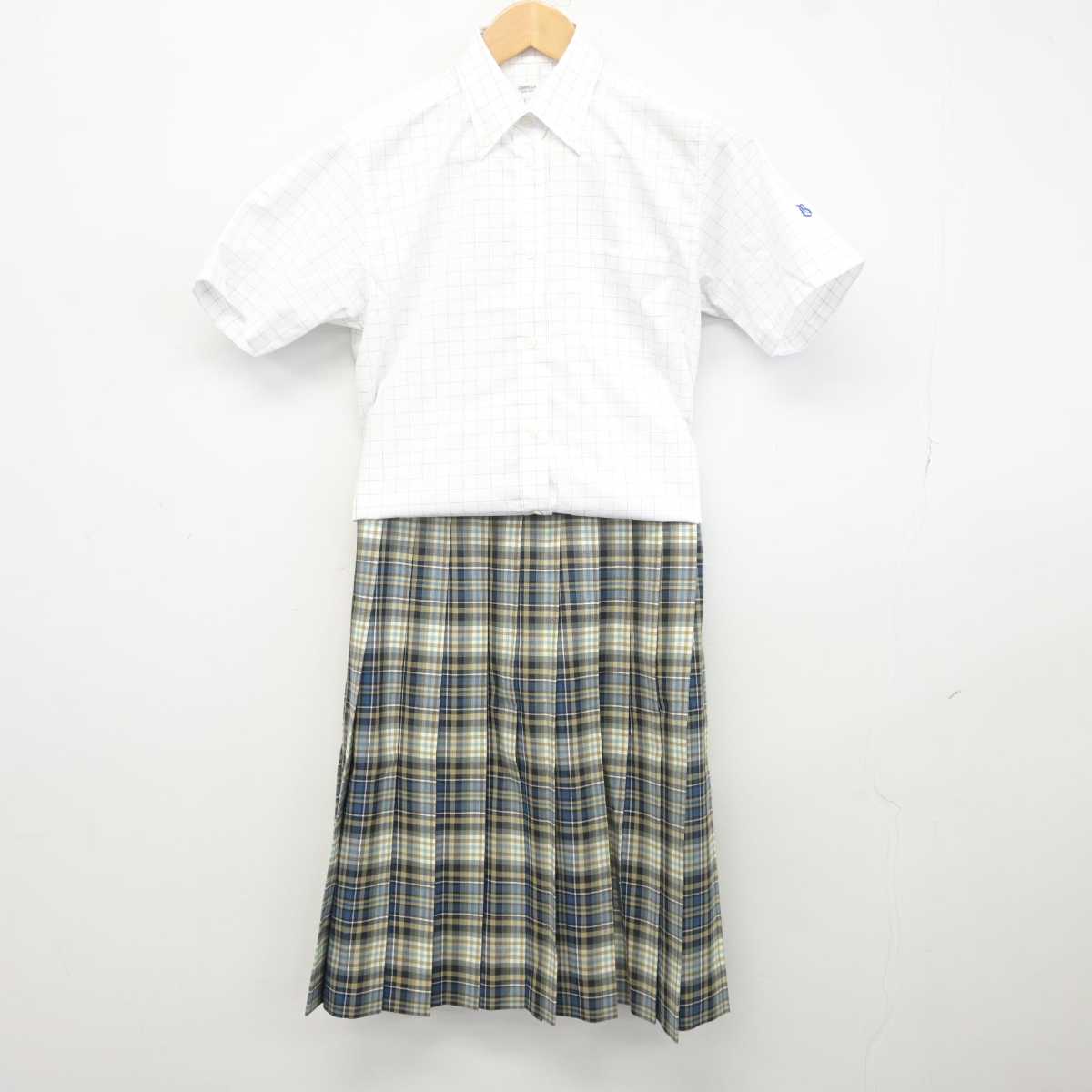 中古】東京都 文教大学付属中学校高等学校 女子制服 2点 (シャツ・スカート) sf041550 | 中古制服通販パレイド