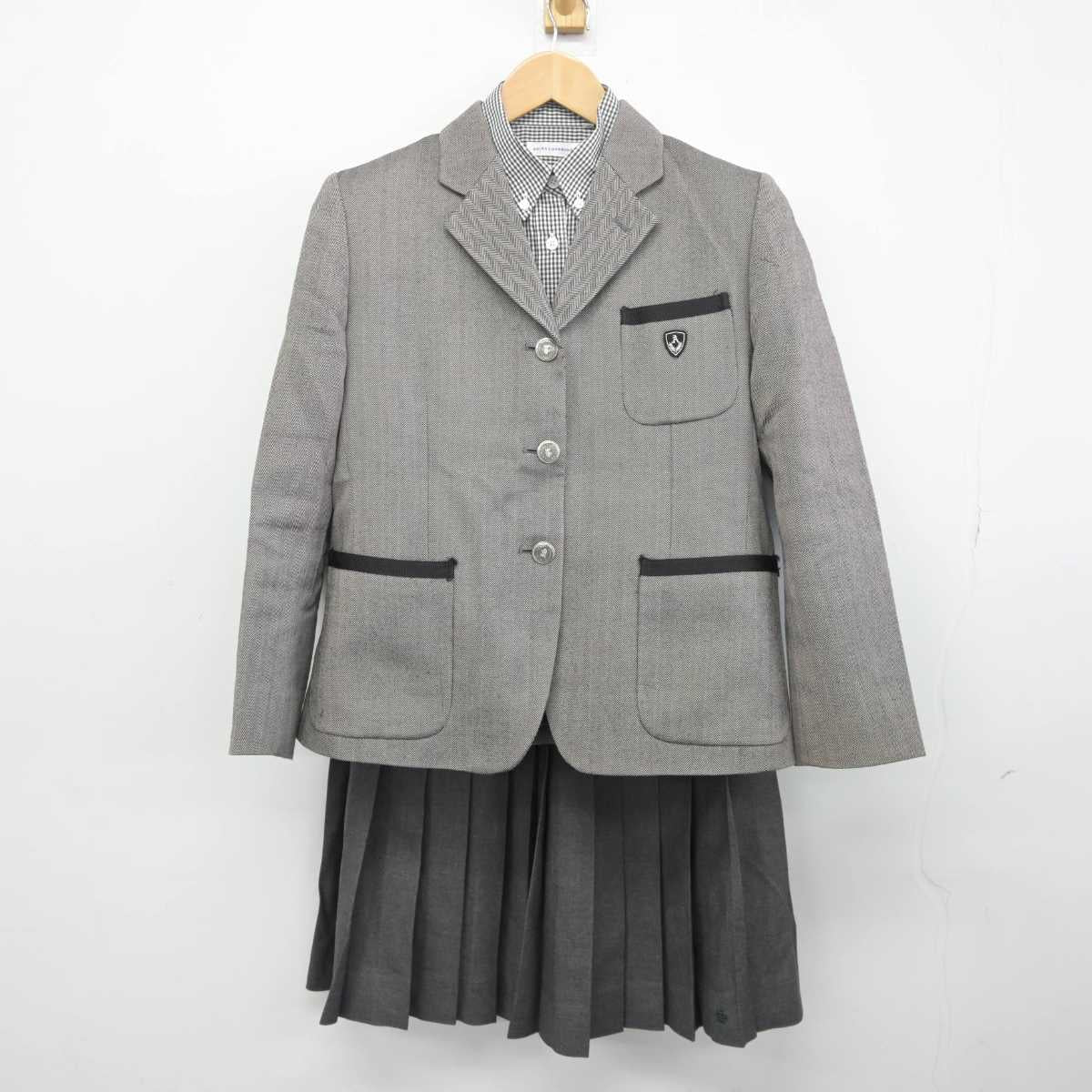 中古】宮城県 泉松陵高等学校 女子制服 3点 (ブレザー・シャツ・スカート) sf041603 | 中古制服通販パレイド