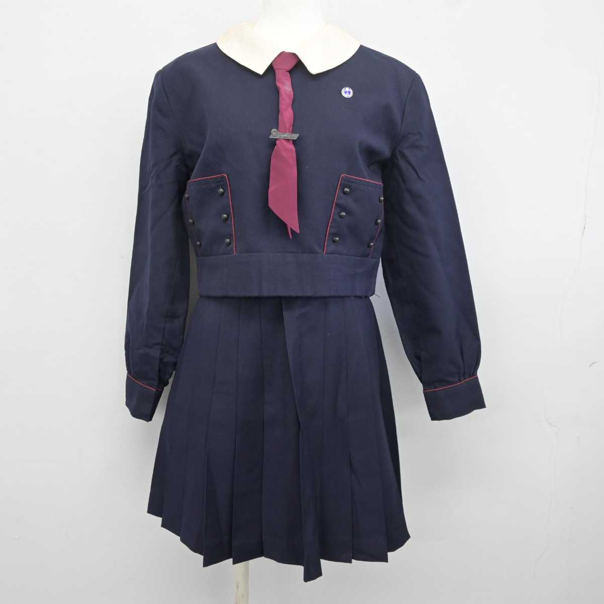帝塚山学園　制服 中古】大阪府 帝塚山学院中学校高等学校 女子制服 4点 (ブレザー・スカート) sf041636 | 中古制服通販パレイド