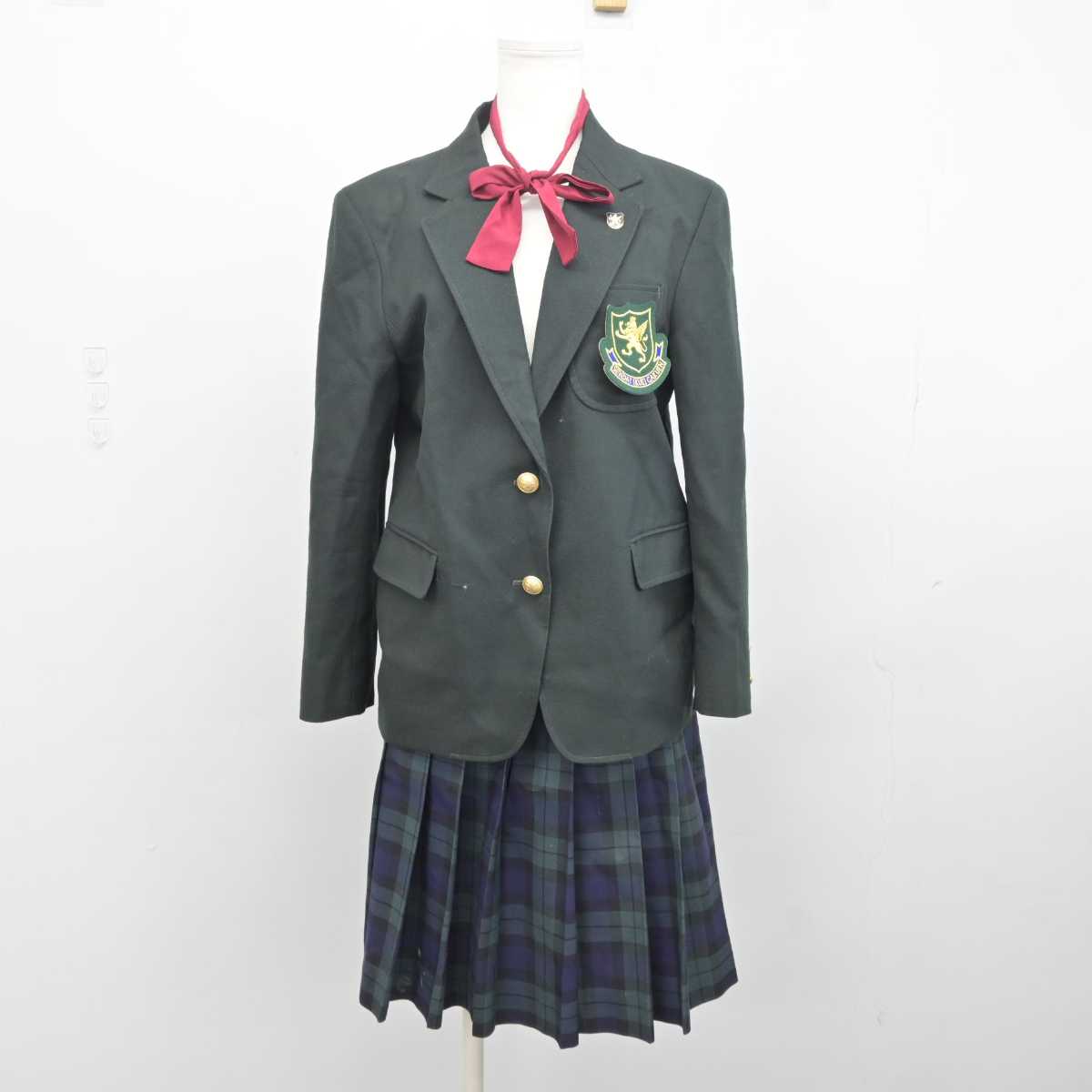 中古】宮城県 仙台育英学園高等学校 女子制服 5点 (ブレザー