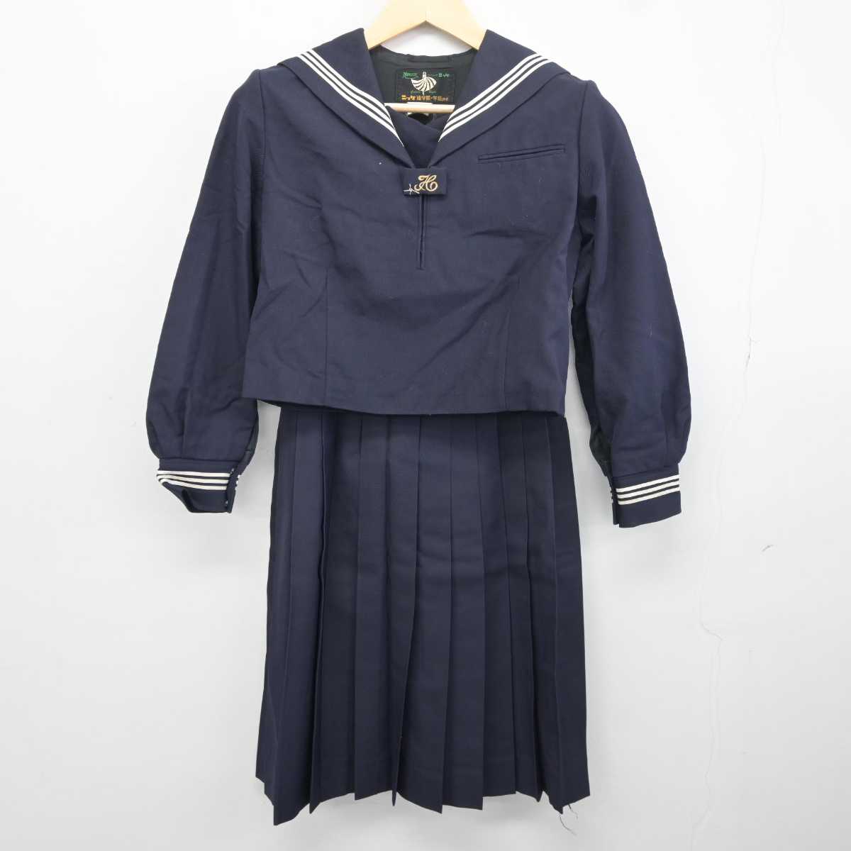 中古】千葉県 松戸市立第一中学校 女子制服 3点 (セーラー服・スカート・スカート) sf041918 | 中古制服通販パレイド