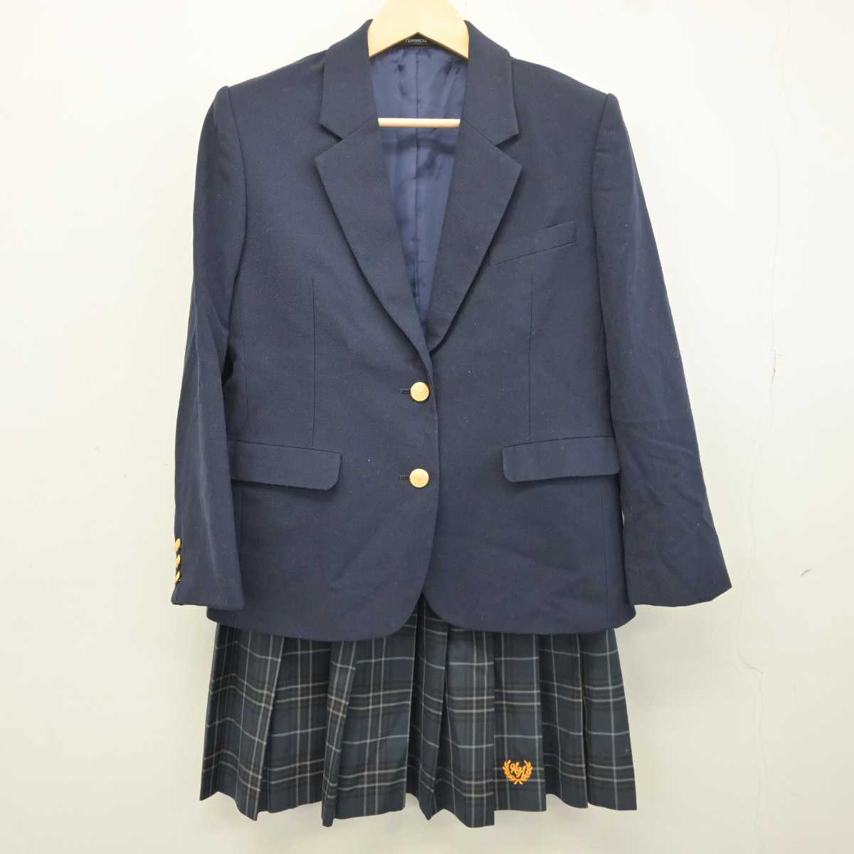 【中古】沖縄県 南部農林高等学校 女子制服 2点 (ブレザー・スカート) sf041919