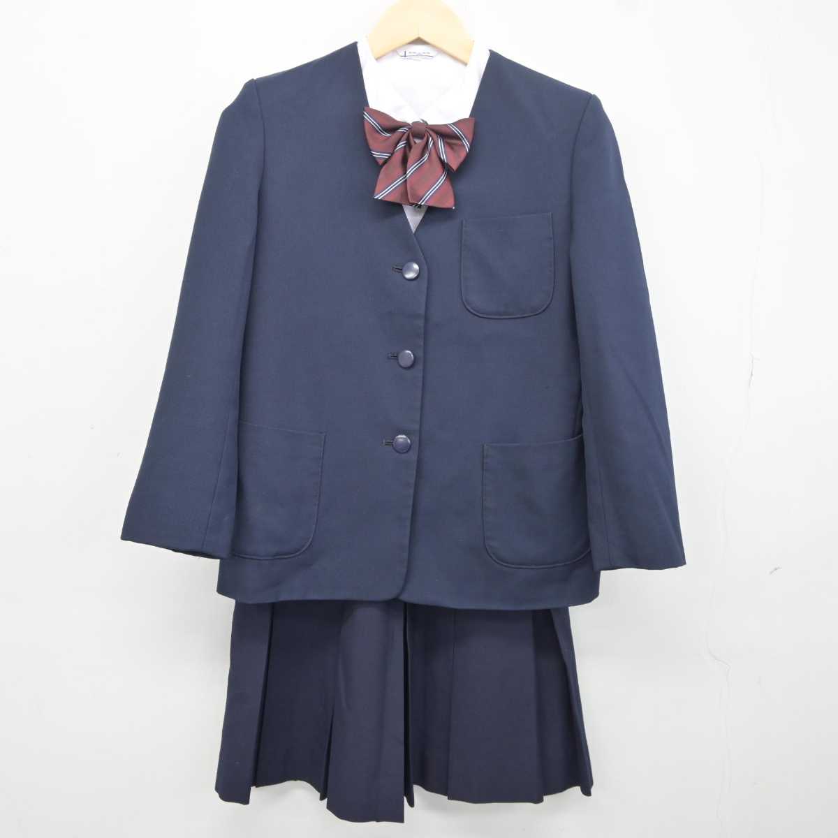 T)O481 (中古) 群馬県 清流中学校 5点セット /170A/M/W66