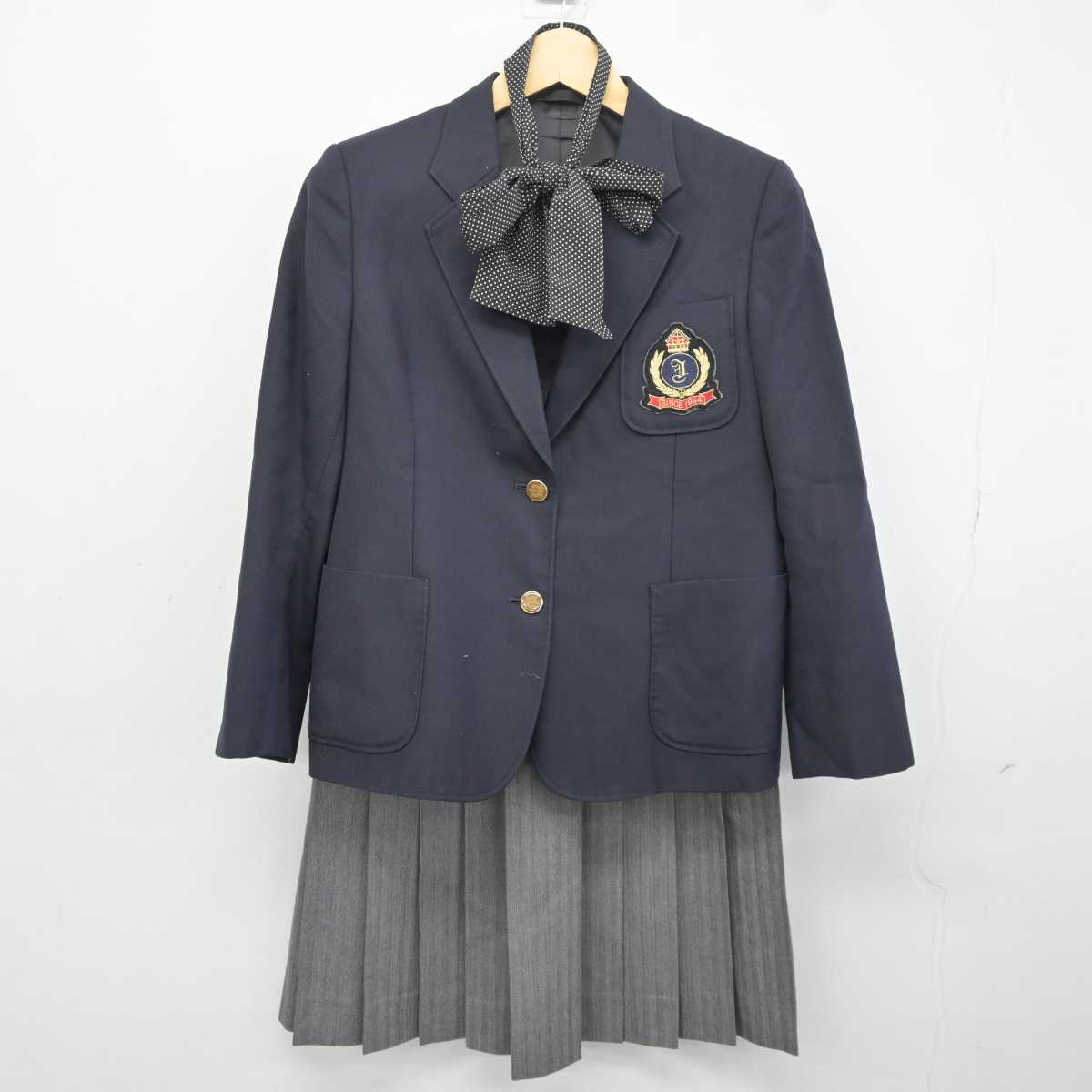 中古】茨城県 岩瀬高等学校 女子制服 5点 (ブレザー・スカート) sf041967 | 中古制服通販パレイド