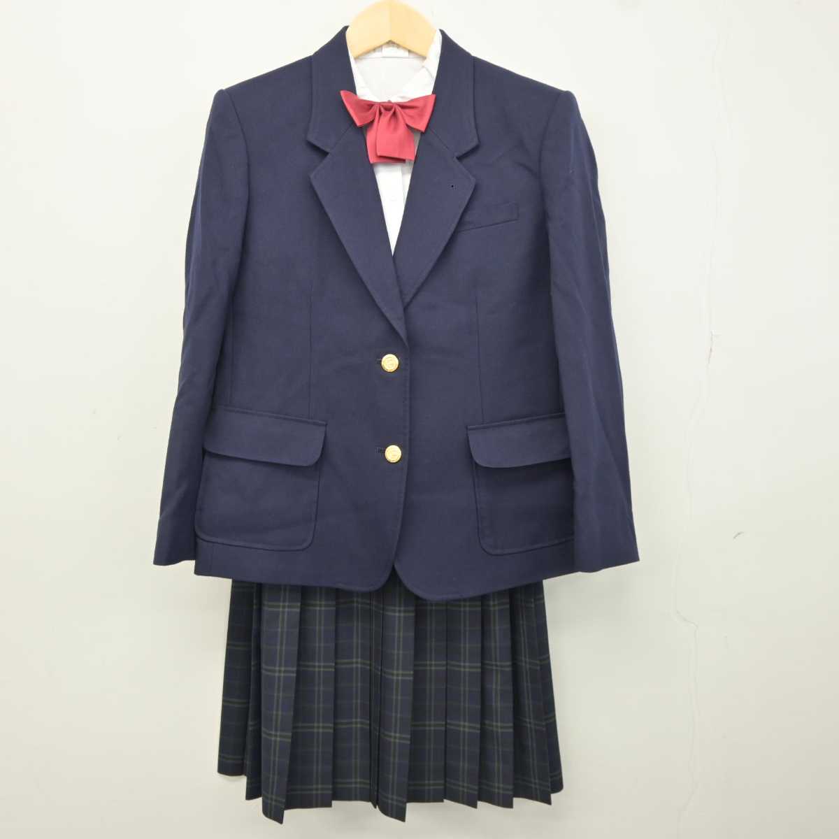 中古】埼玉県 栄進中学校 女子制服 4点 (ブレザー・シャツ・スカート) sf042491 | 中古制服通販パレイド