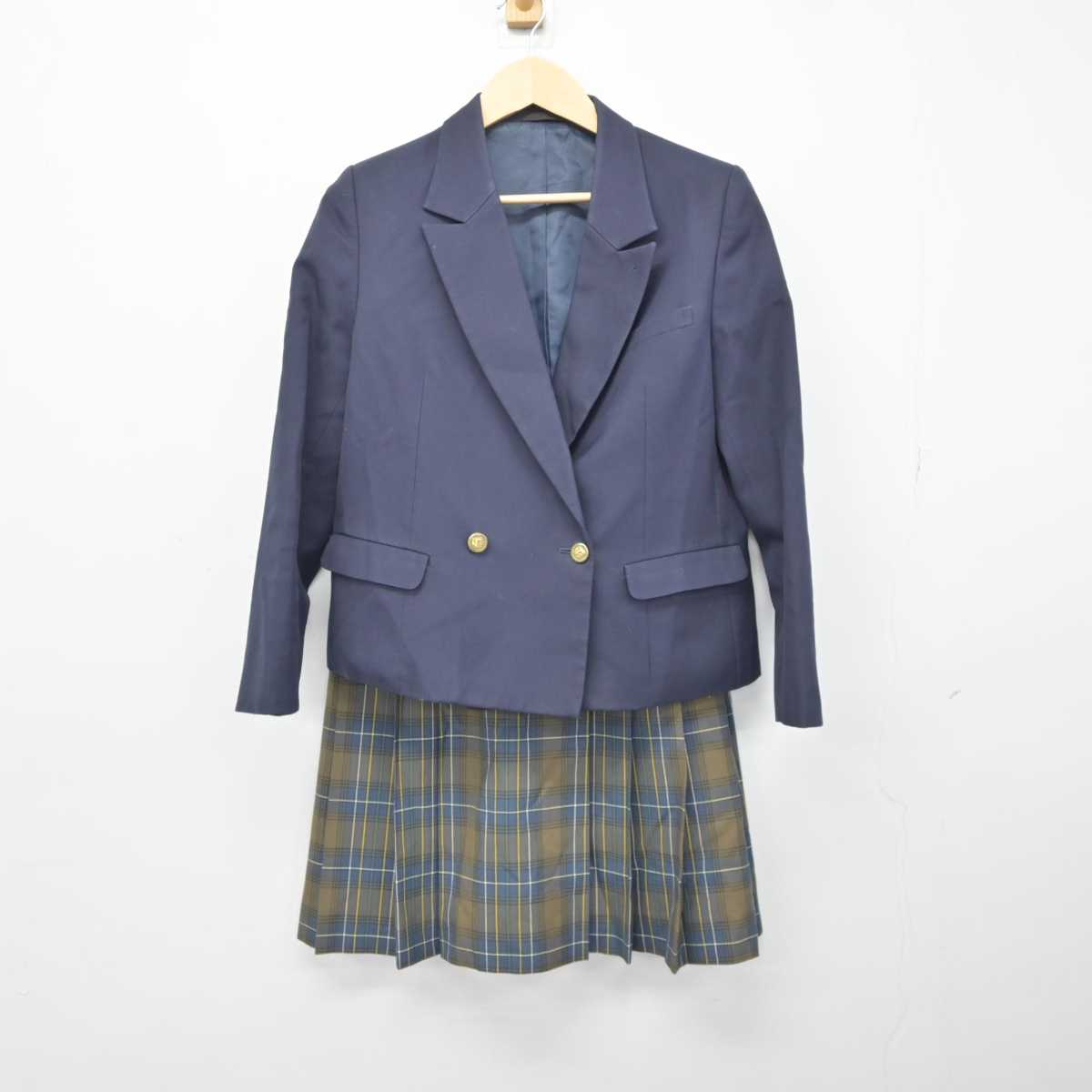 中古】北海道 札幌市立平岡中学校 女子制服 3点 (ブレザー・ベスト・スカート) sf042588 | 中古制服通販パレイド