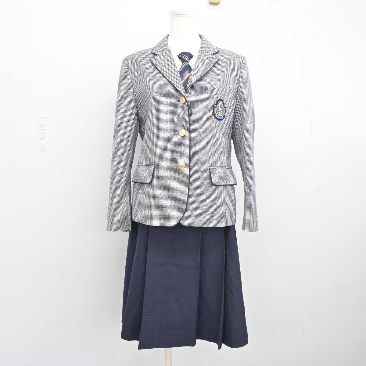 今月限定福岡県 博多女子高等学校 女子制服 4点 sf000979 学生服