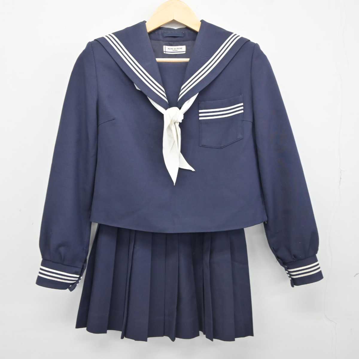 中古】山口県 柳井高等学校 女子制服 4点 (セーラー服・スカート・スカート) sf043076 | 中古制服通販パレイド