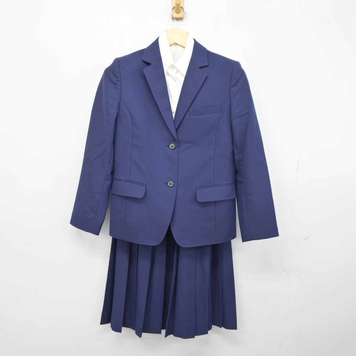 【中古】愛知県 知立東高等学校 女子制服 3点 (ブレザー・シャツ・スカート) sf043120