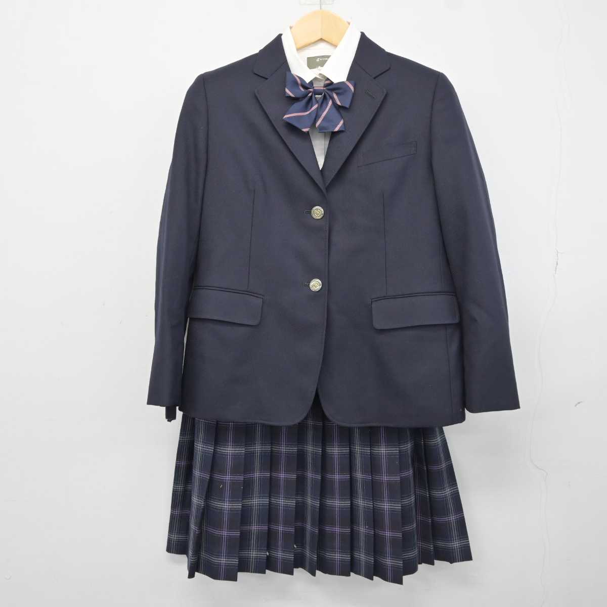 中古】 学校法人三幸学園飛鳥未来高等学校 女子制服 5点 (ブレザー・ニット・シャツ・スカート) sf043266 | 中古制服通販パレイド