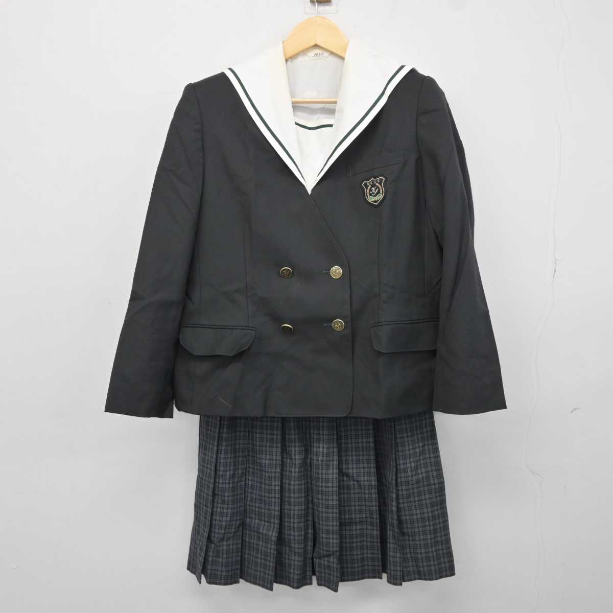 中古】福岡県 九州産業大学付属九州産業高等学校 女子制服 3点 (ブレザー・シャツ・スカート) sf043275 | 中古制服通販パレイド