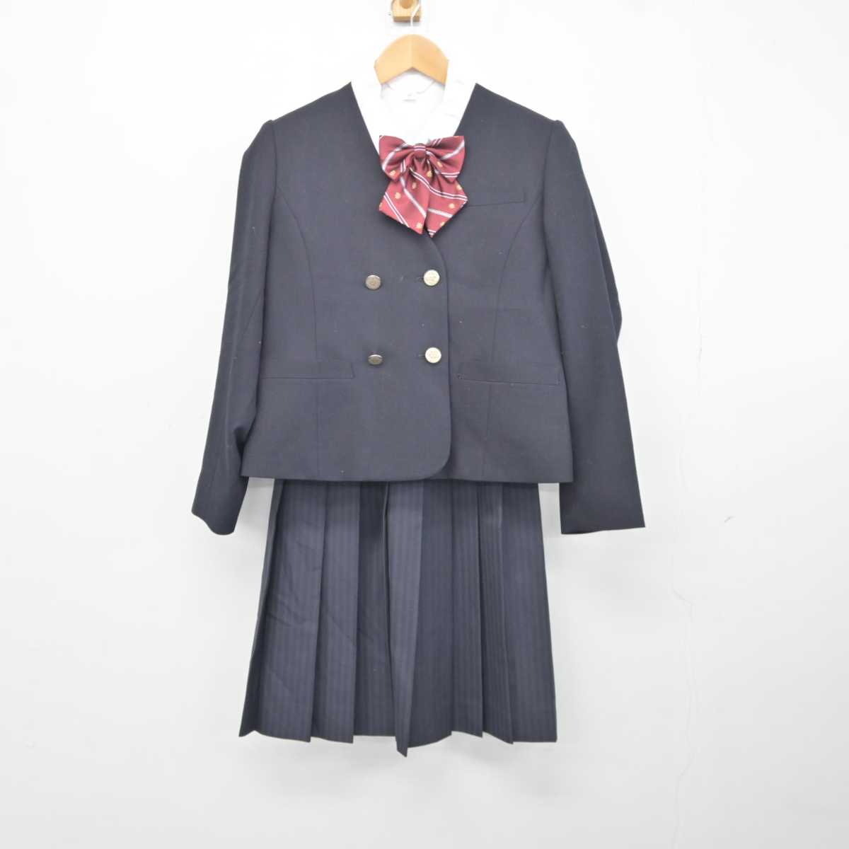 中古】静岡県 掛川東高等学校 女子制服 4点 (ブレザー・シャツ・スカート) sf043644 | 中古制服通販パレイド