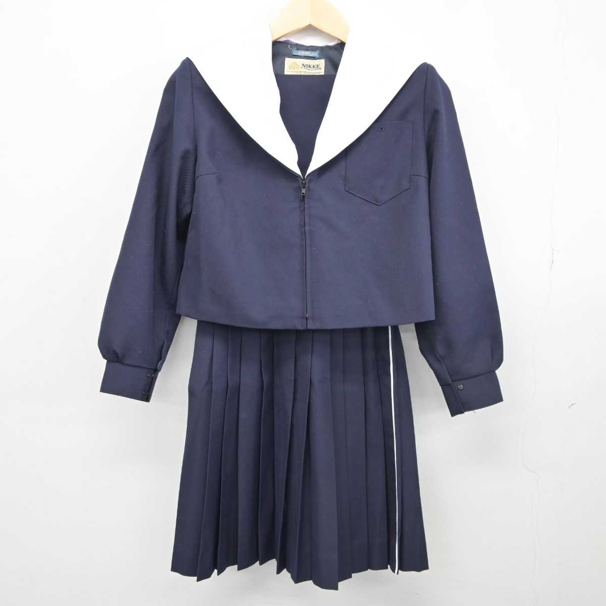 中古】愛知県 菊里高等学校 女子制服 2点 (セーラー服・スカート) sf043747 | 中古制服通販パレイド