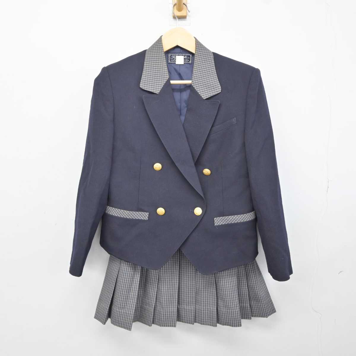 中古】東京都 台東商業高等学校 女子制服 3点 (ブレザー・ベスト・スカート) sf044002 | 中古制服通販パレイド