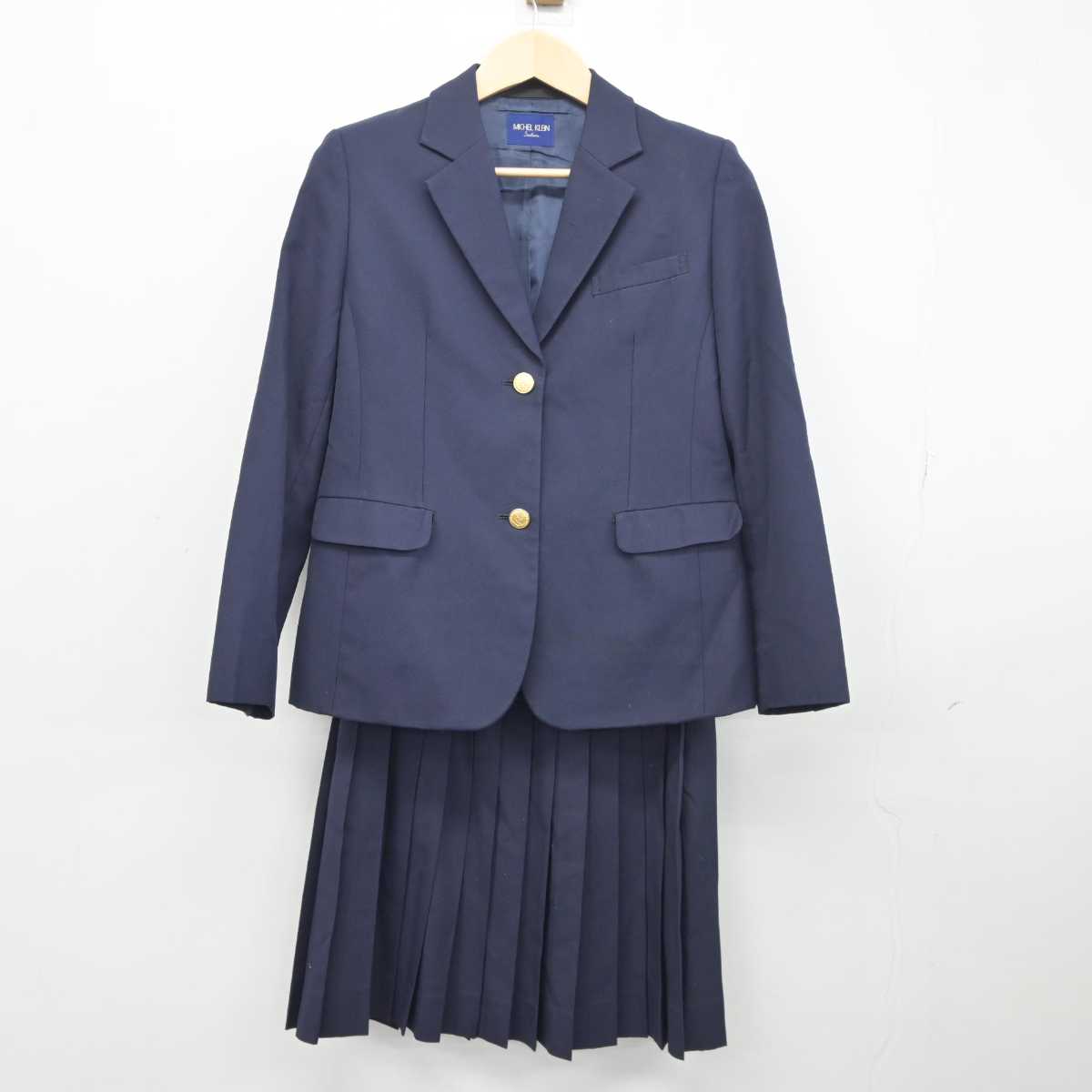 【中古】長野県 上田市立第三中学校 女子制服 3点 (ブレザー・ベスト・スカート) sf044590