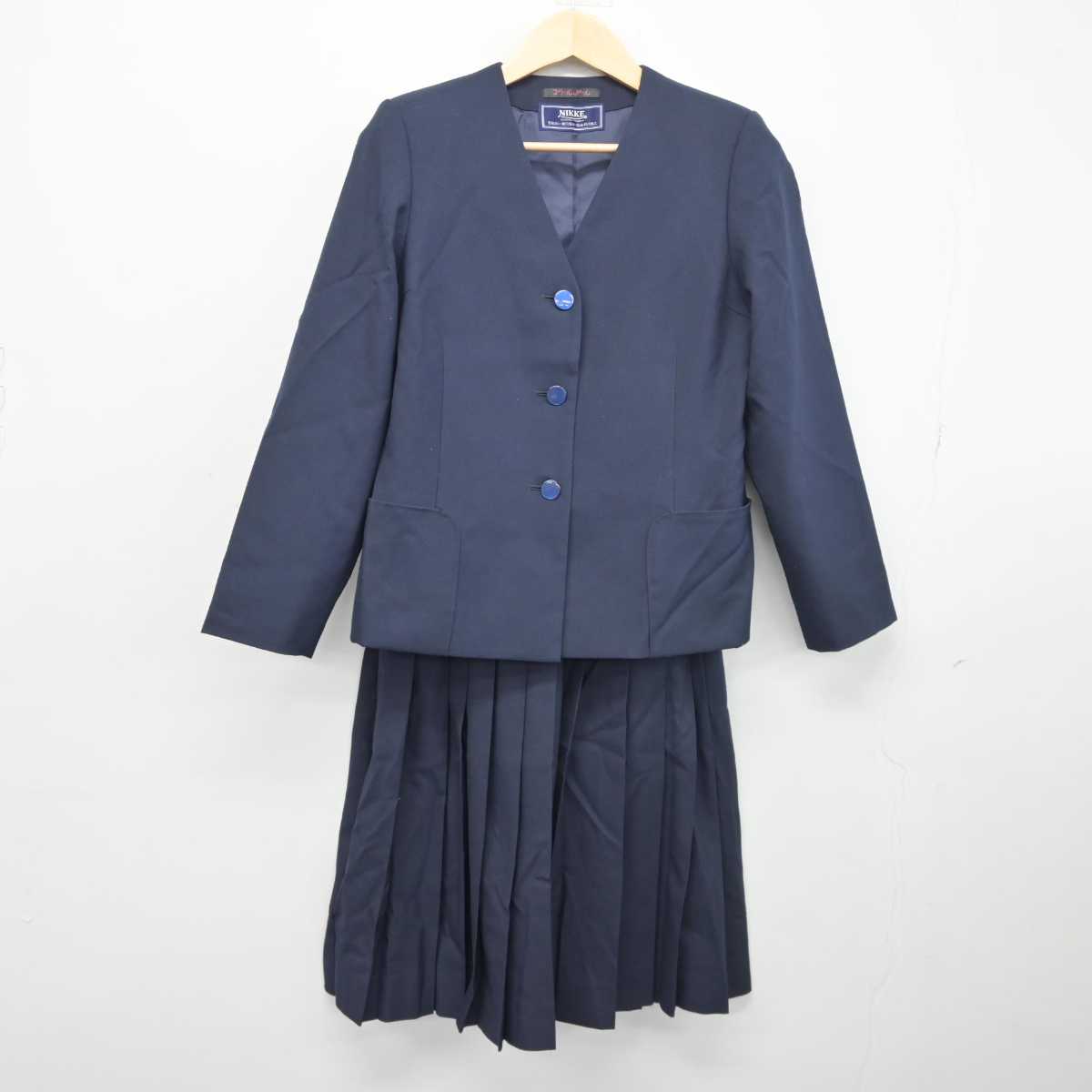 中古】埼玉県 植竹中学校 女子制服 2点 (ブレザー・スカート) sf044601 | 中古制服通販パレイド