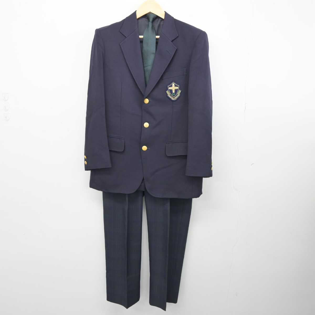 中古】宮崎県 延岡工業高等学校 男子制服 3点 (ブレザー・ズボン・ズボン) sf044983 | 中古制服通販パレイド