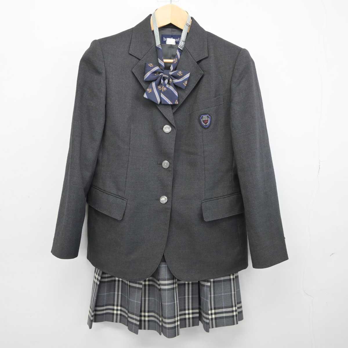 中古】東京都 深川高等学校 女子制服 5点 (ブレザー・ニット・スカート) sf045145 | 中古制服通販パレイド