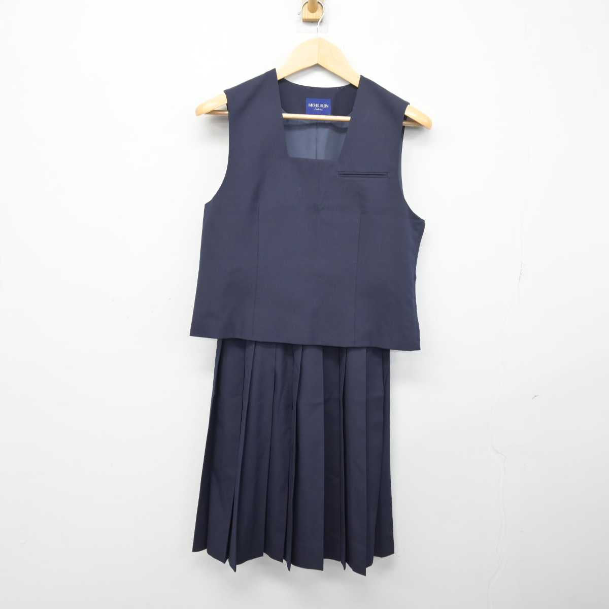 中古】北海道 新琴似中学校(旧制服) 女子制服 2点 (ベスト・スカート) sf046463 | 中古制服通販パレイド