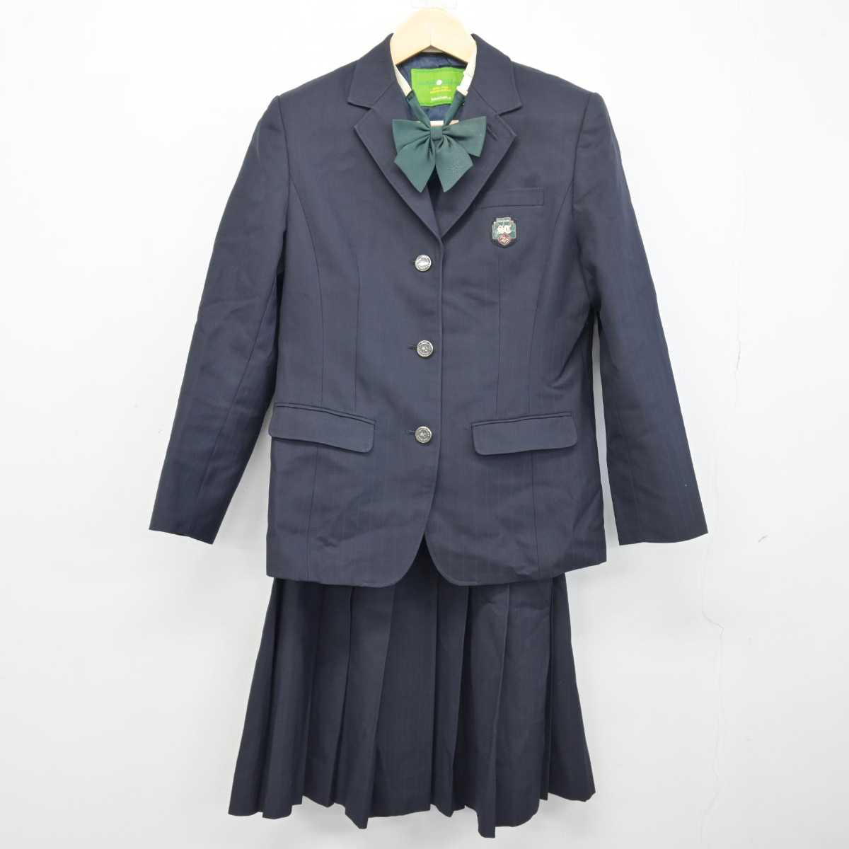 中古】北海道 北海道札幌月寒高等学校 女子制服 4点 (ブレザー