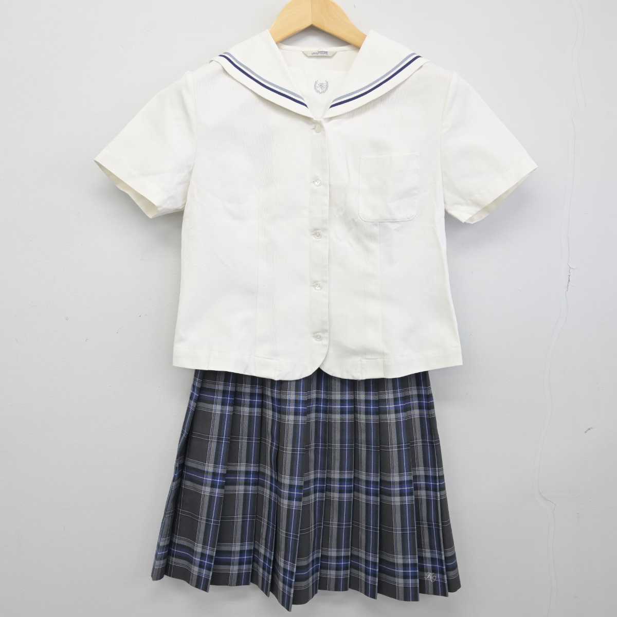中古】石川県 小松大谷高等学校 女子制服 2点 (セーラー服