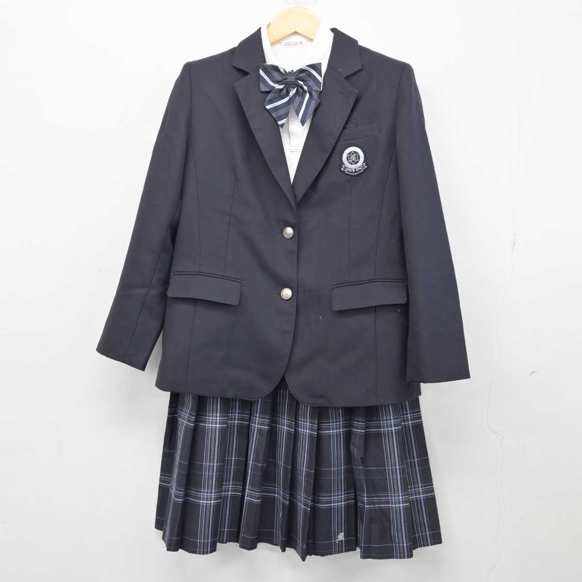 日本買蔵愛知県 額田中学校 女子制服 4点 sf009962 学生服