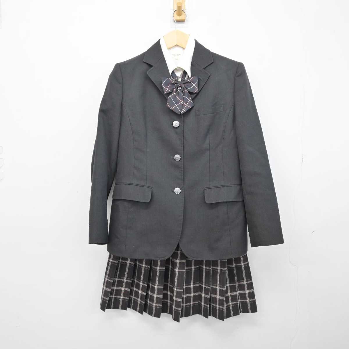 愛知県 愛知県立岡崎西高等学校 女子制服 3点 sf006674 - コスプレ衣装