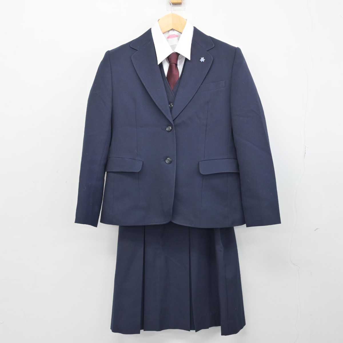 中古】埼玉県 伊奈学園総合高等学校 女子制服 5点 (ブレザー・ベスト・シャツ・スカート) sf046942 | 中古制服通販パレイド