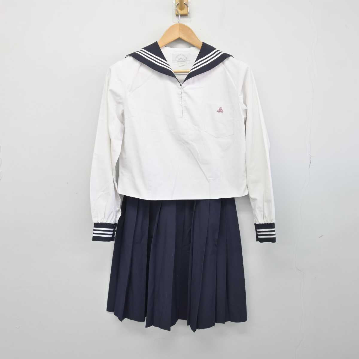 中古】広島県 海田高等学校 女子制服 2点 (セーラー服・スカート) sf047235 | 中古制服通販パレイド