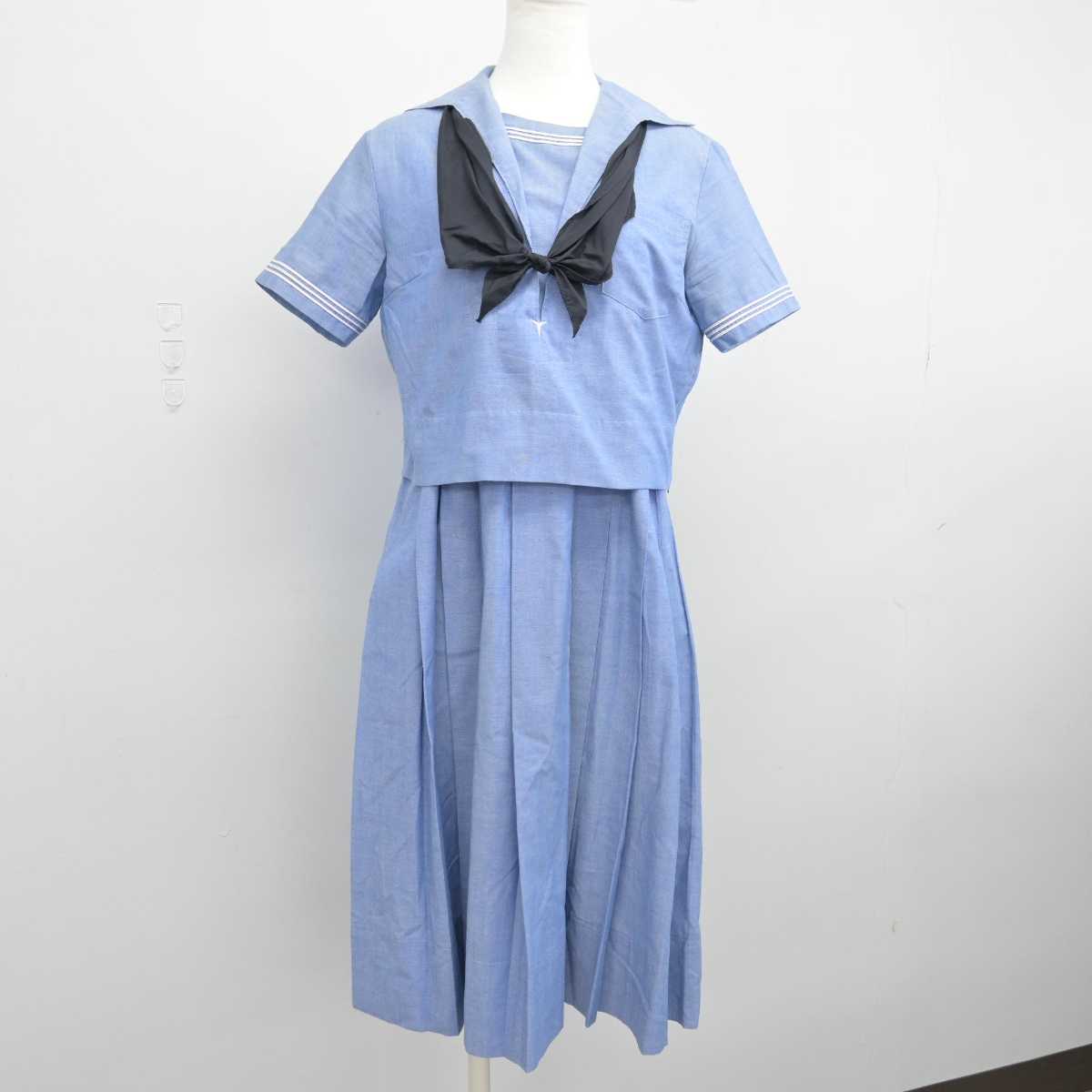 中古】熊本県 ルーテル学院中学・高等学校 女子制服 3点 (セーラー服・ジャンパースカート) sf047469 | 中古制服通販パレイド