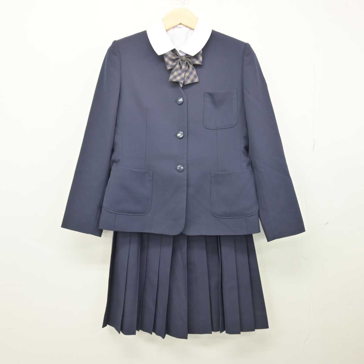 U411/S1008(中古)青森県 東奥義塾高校 女子制服7点 /11R/LL/W72 U411/S1008(中古)青森県 東奥義塾高校 女子制服7点 /11R/LL/W72